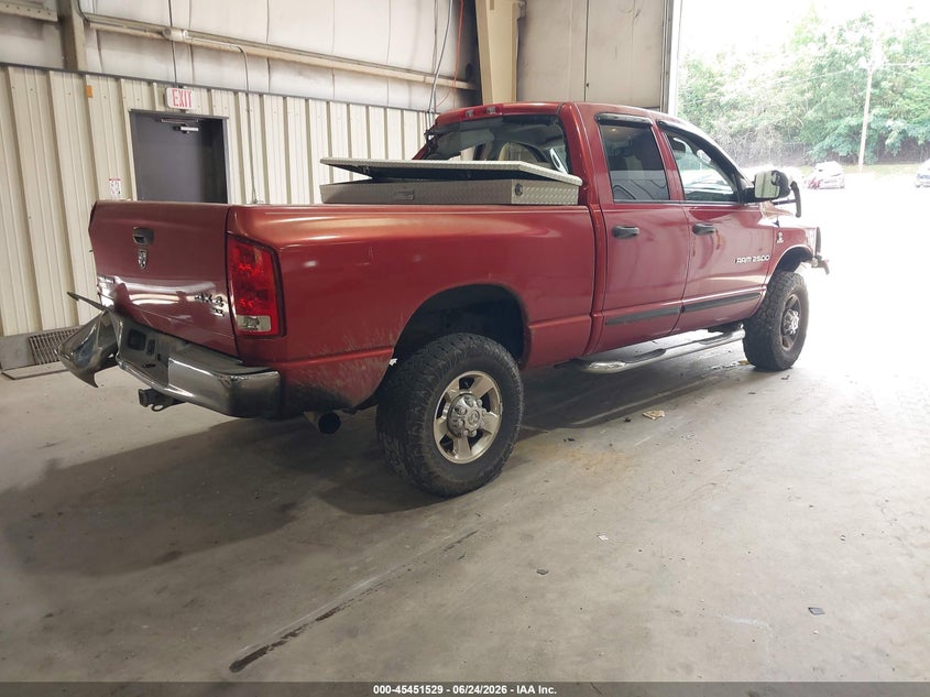 2006 DODGE RAM 2500 auction photo 4