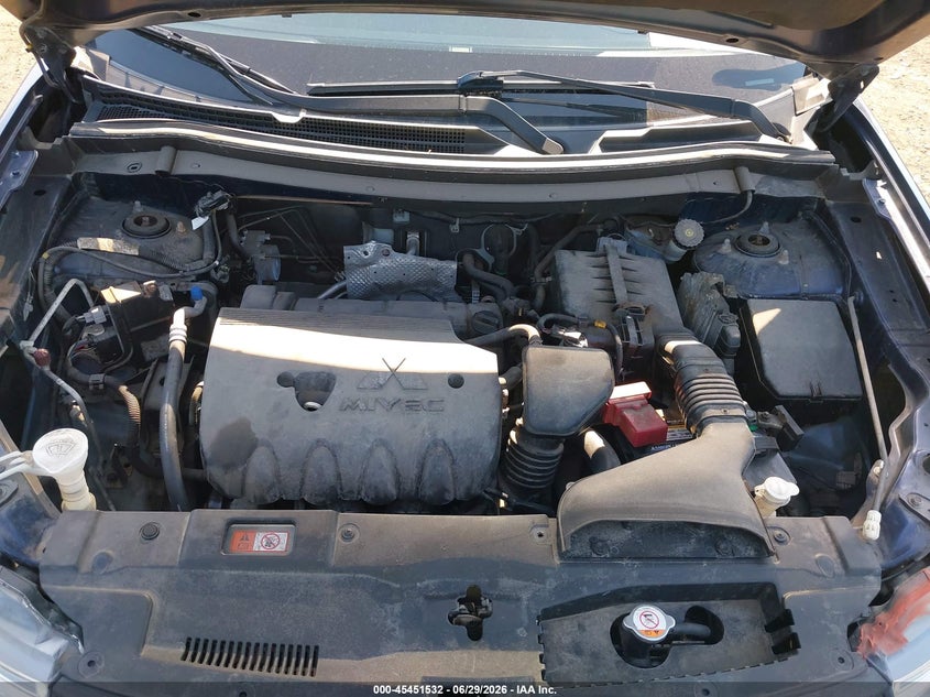 2014 MITSUBISHI OUTLANDER SPORT UTILITY VEHICLE 2.4L I-4 VVT, 166HP