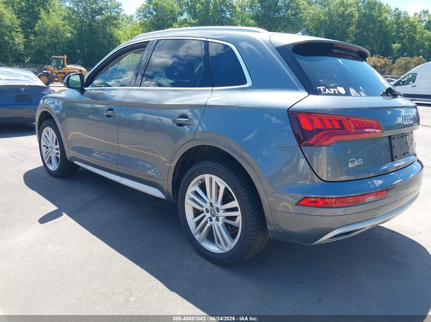Vin: wa1cnafy1j2016841, lot: 45949656, audi q5 2.0t premium/2.0t tech premium 20183