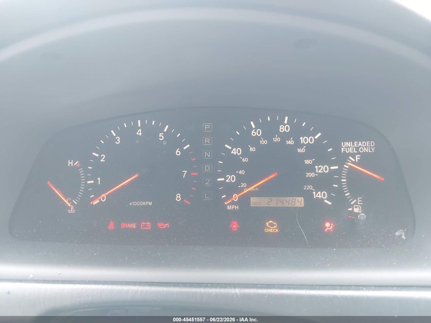 2000 LEXUS ES 300 auction photo 7