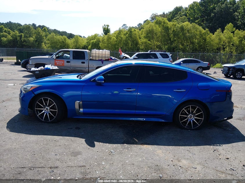 2018 Kia Stinger Premium VIN: KNAE25LAXJ6037800 Lot: 45451560