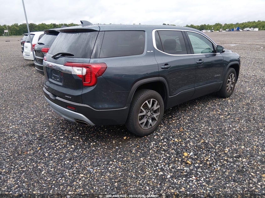 Vin: 1gkknrlsxlz125314, lot: 45949683, gmc acadia fwd sle 20204