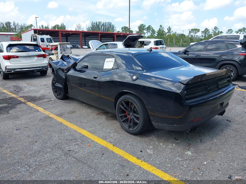 Vin: 2c3cdzfj2jh178855, lot: 45949711, dodge challenger r/t 392 20183