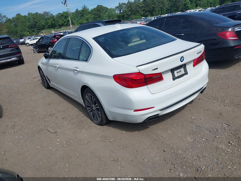 Vin: wbaje7c33hg888120, lot: 45949712, bmw 540i xdrive 20173