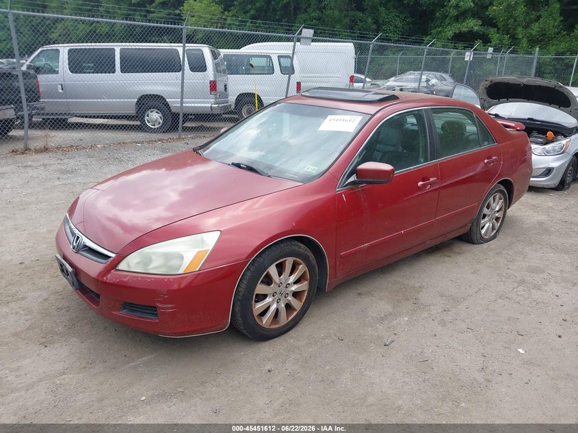 2007 Honda Accord 3.0 Ex 1HGCM66597A015271 photo 1