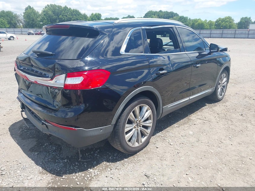 Vin: 2lmtj8lp1gbl62297, lot: 45949732, lincoln mkx reserve 20164