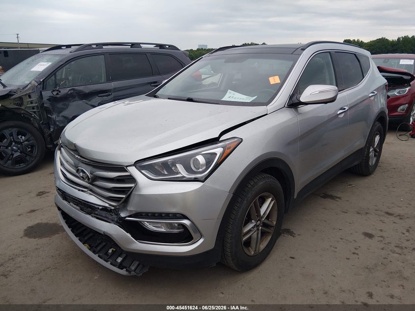 2018 Hyundai Santa Fe Sport 2.4l 5XYZUDLBXJG541830 photo 1