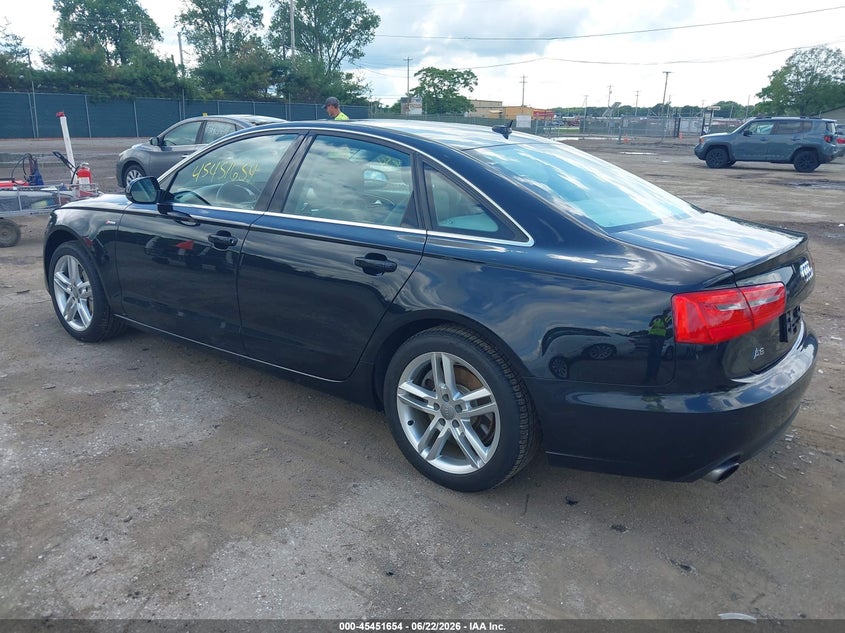 Vin: wauggafc1cn067910, lot: 45949767, audi a6 3.0t premium plus 20123