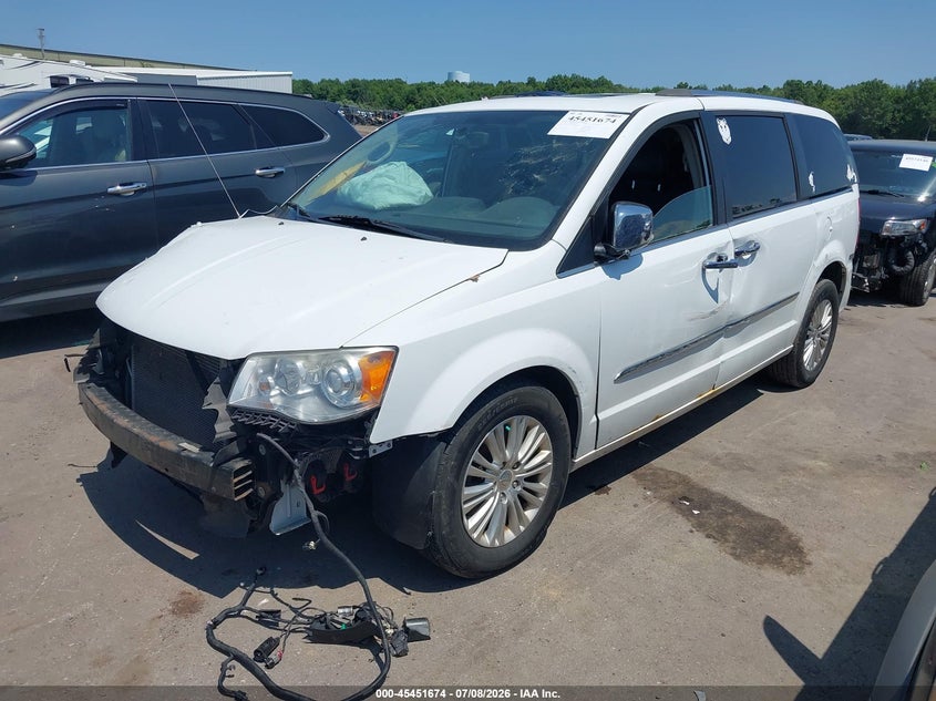 Vin: 2c4rc1gg5er449498, lot: 45949787, chrysler town & country limited 20142