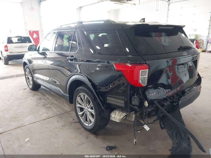 Vin: 1fmsk8dh3ngb97645, lot: 45949800, ford explorer xlt 20223