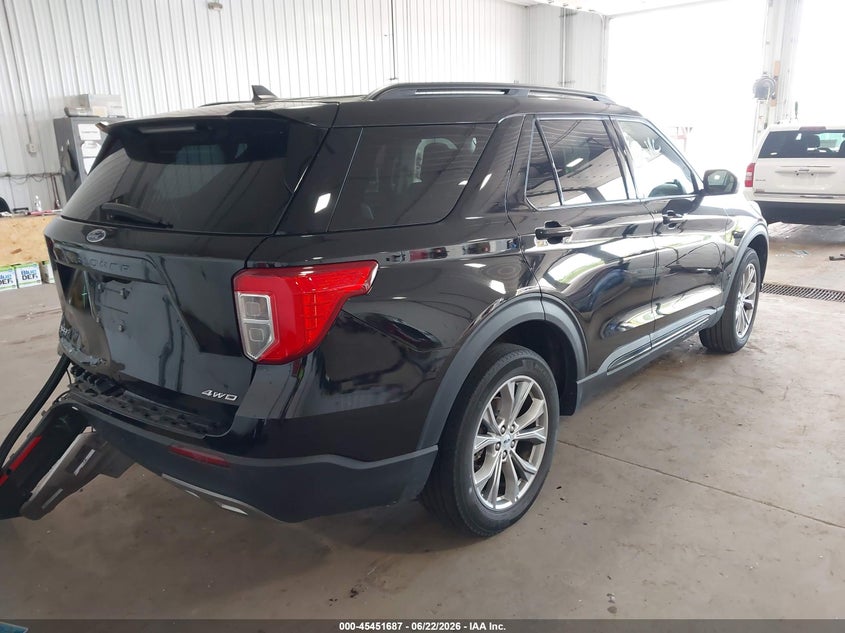 Vin: 1fmsk8dh3ngb97645, lot: 45949800, ford explorer xlt 20224