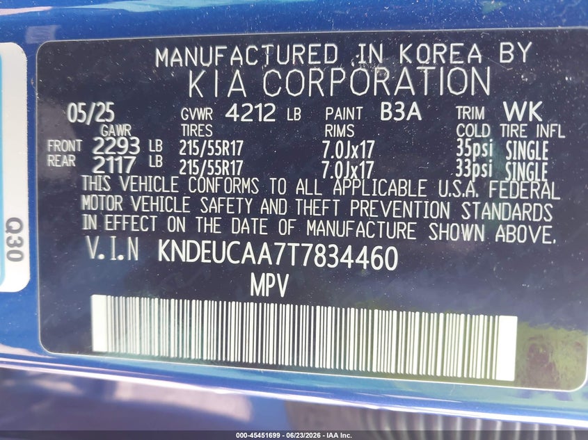 2026 KIA SELTOS S · Фото 9