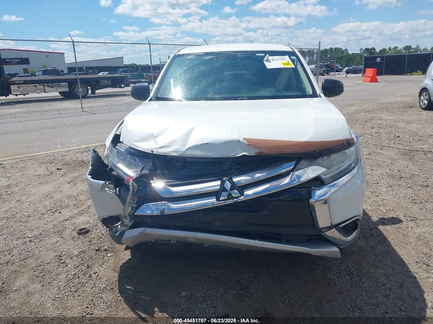 2017 Mitsubishi Outlander Es VIN: JA4AD2A34HZ057381 Lot: 45451707