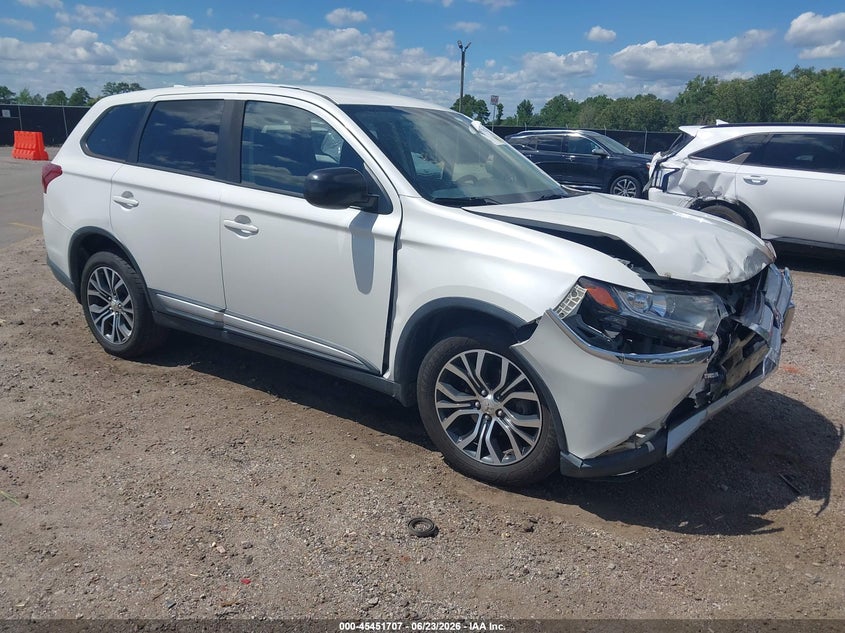 Vin: ja4ad2a34hz057381, lot: 45949820, mitsubishi outlander es 20171