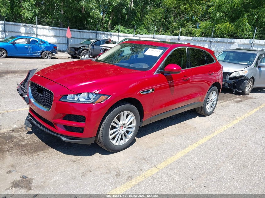 Vin: sadck2gx2ka367621, lot: 45949832, jaguar f-pace 25t prestige/30t prestige 20192