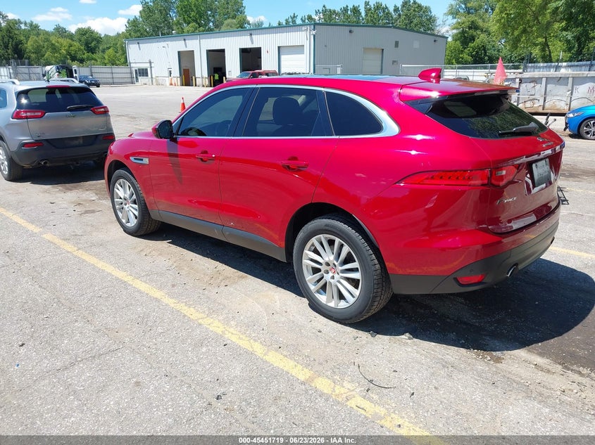 Vin: sadck2gx2ka367621, lot: 45949832, jaguar f-pace 25t prestige/30t prestige 20193