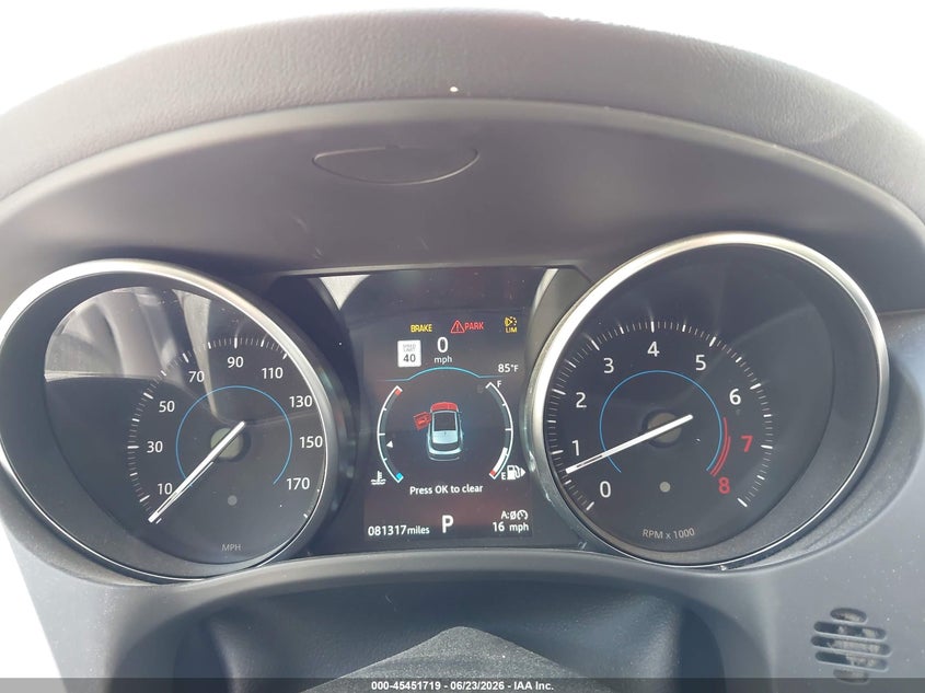 2019 Jaguar F-Pace 25T Prestige/30T Prestige VIN: SADCK2GX2KA367621 Lot: 45451719