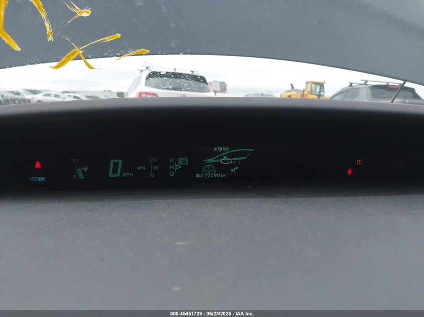 2011 TOYOTA PRIUS HATCHBACK 1.8L I-4 DOHC, VVT, 98HP
