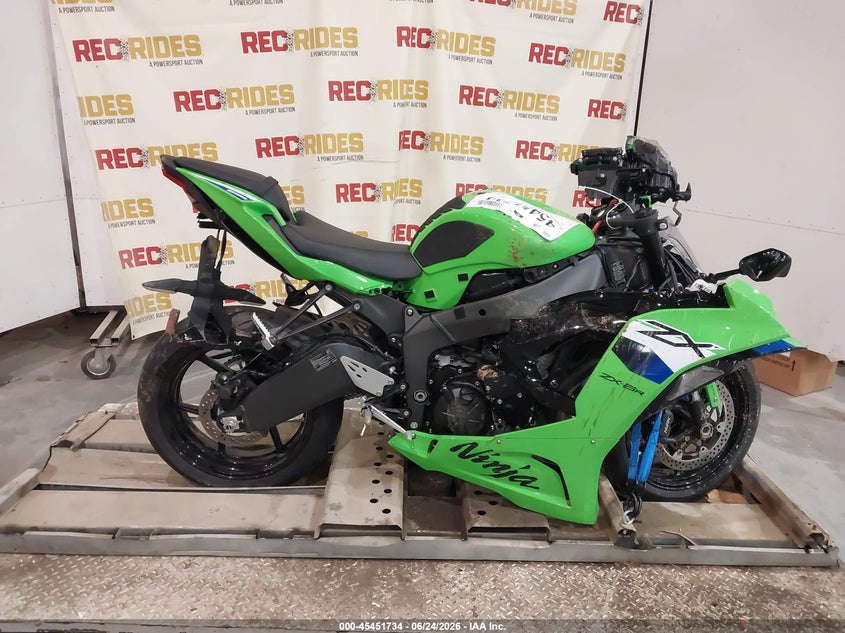 2026 Kawasaki Zx636 K VIN: JKBZXJJ11TA038549 Lot: 45451734