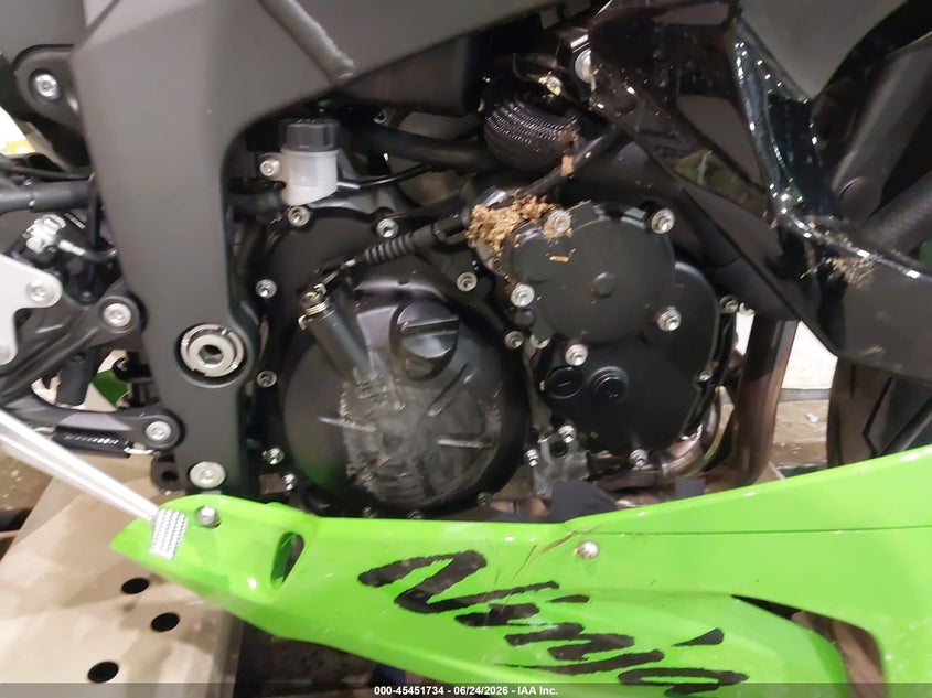 2026 Kawasaki Zx636 K VIN: JKBZXJJ11TA038549 Lot: 45451734