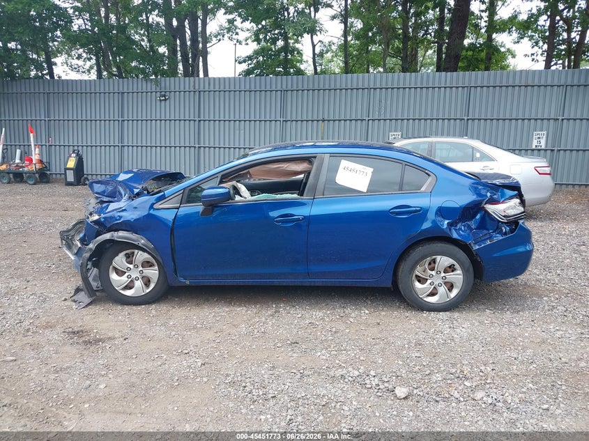 HONDA CIVIC 2015 VIN 19XFB2F5XFE276883