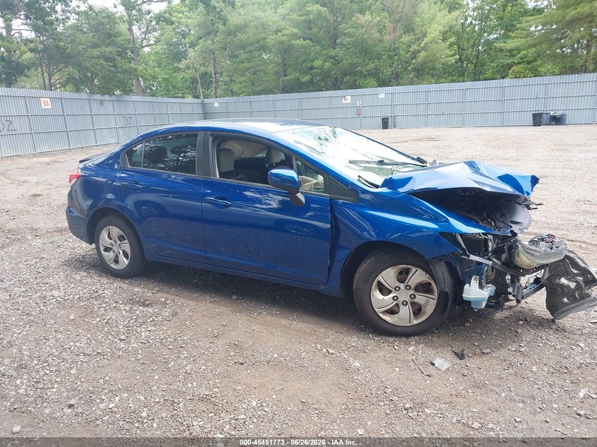 2015 HONDA CIVIC auction photo 1