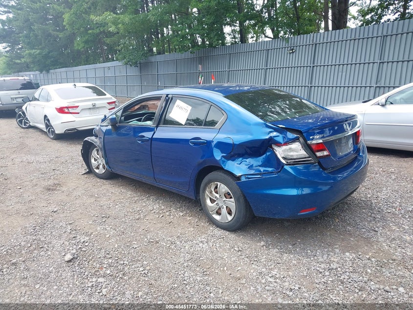 2015 HONDA CIVIC auction photo 3
