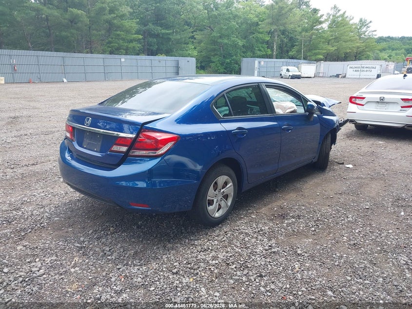 2015 HONDA CIVIC auction photo 4