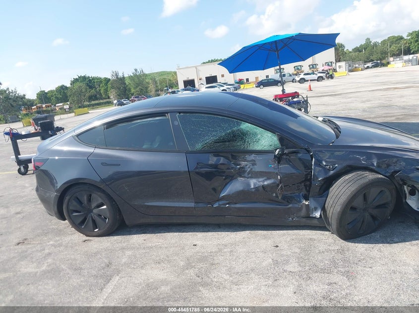 2025 TESLA MODEL 3 SEDAN ELECTRIC