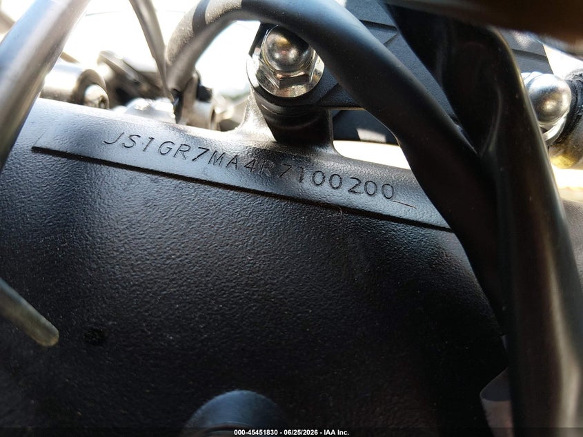 2024 Suzuki Gsx-R750 VIN: JS1GR7MA4R7100200 Lot: 45451830