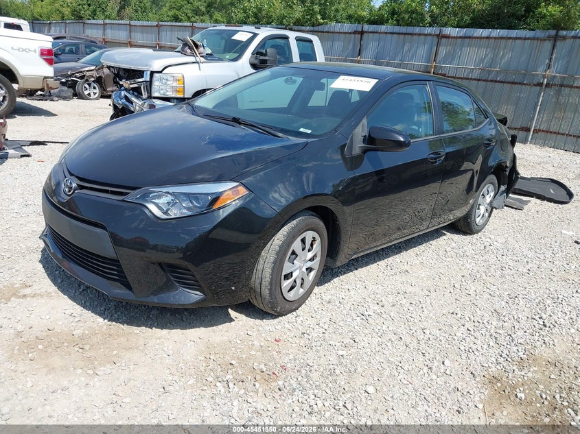 2016 TOYOTA COROLLA auction photo 2