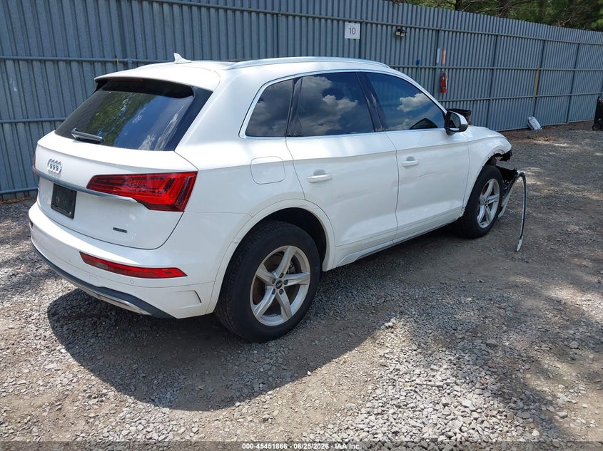 Vin: wa1aaafy5m2088603, lot: 45949979, audi q5 premium 45 tfsi quattro s tronic 20214