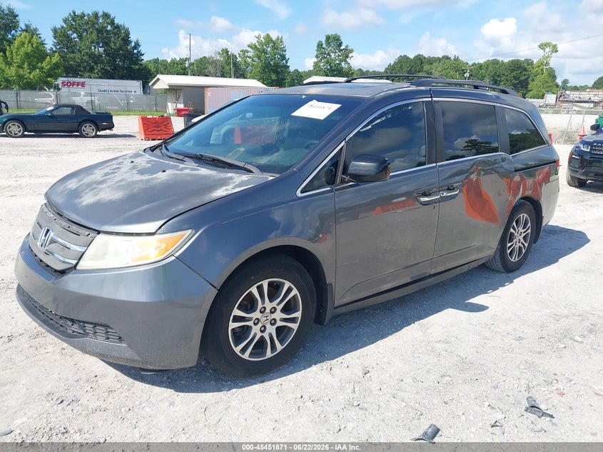 2011 Honda Odyssey Ex-L 5FNRL5H64BB024777 photo 1