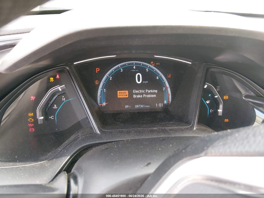 2019 HONDA CIVIC auction photo 7