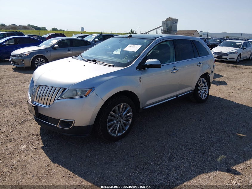 Vin: 2lmdj8jk3bbj28831, lot: 45950018, lincoln mkx 20112