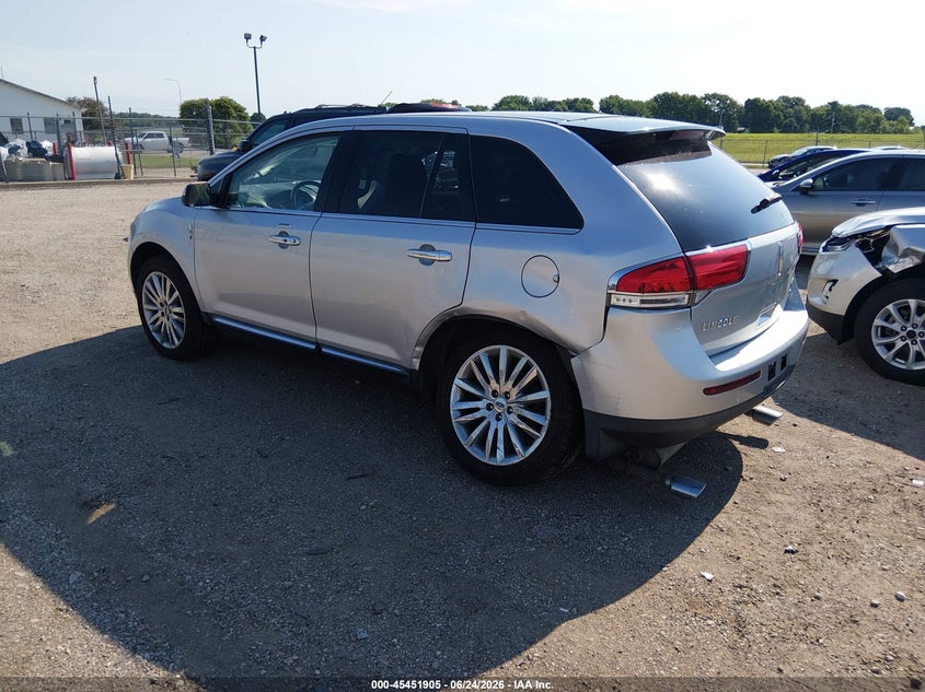 Vin: 2lmdj8jk3bbj28831, lot: 45950018, lincoln mkx 20113