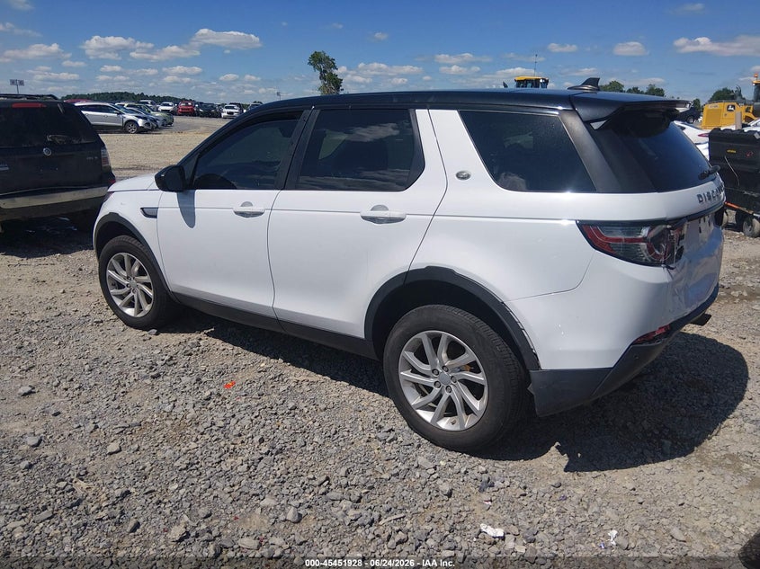 Vin: salcr2bg0gh566737, lot: 45950041, land rover discovery sport hse 20163