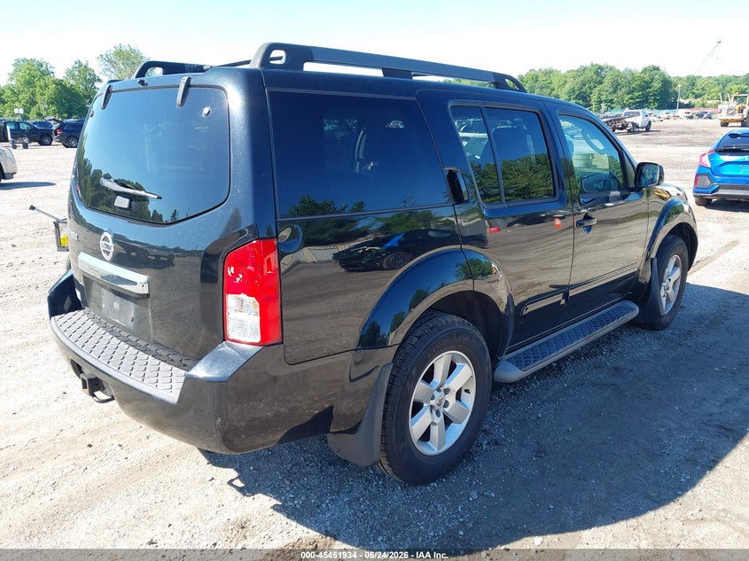 Vin: 5n1ar1nb1cc623085, lot: 45950047, nissan pathfinder sv 20124