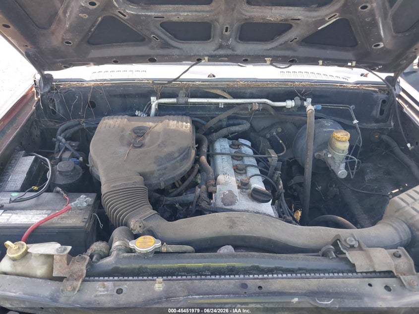 1998 NISSAN NAVARA (FRONTIER) TRUCK 2.4L I-4 DOHC, 143HP