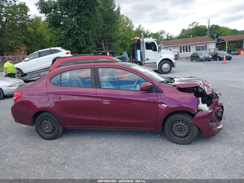 2017 Mitsubishi Mirage G4 Es VIN: ML32F3FJ6HHF11921 Lot: 45451992