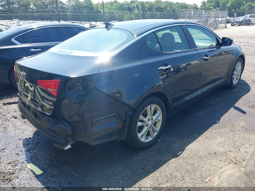 Vin: 5xxgn4a72dg198846, lot: 45950122, kia optima ex 20134