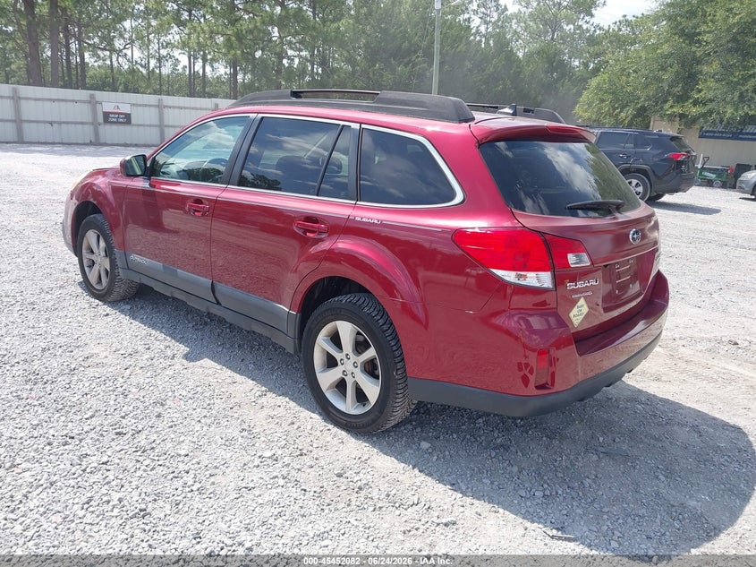 Vin: 4s4brblc4e3325655, lot: 45950195, subaru outback 2.5i limited 20143