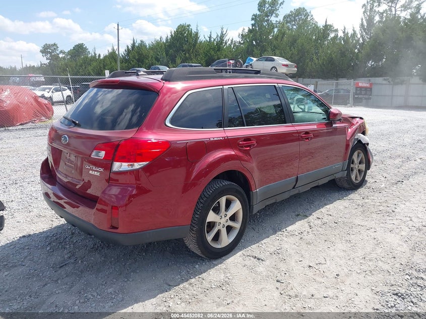 Vin: 4s4brblc4e3325655, lot: 45950195, subaru outback 2.5i limited 20144
