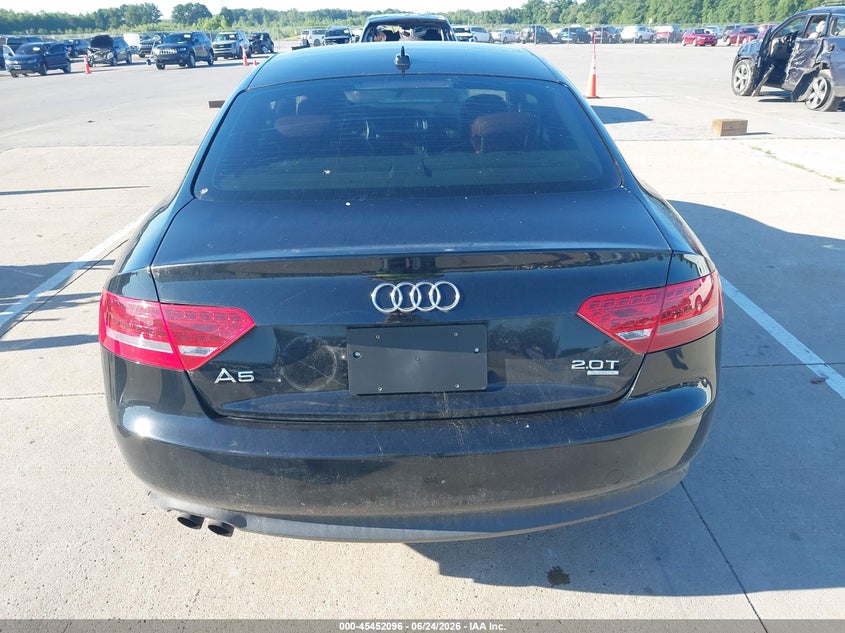 2010 Audi A5 2.0T Premium VIN: WAULFAFR6AA063765 Lot: 45452096
