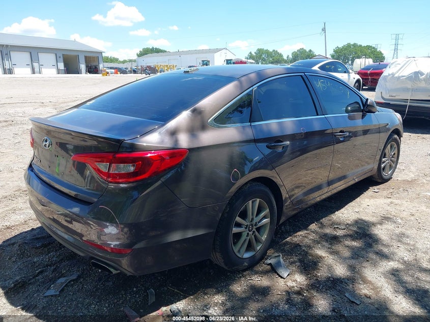 2016 HYUNDAI SONATA auction photo 4