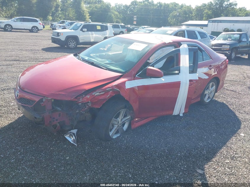 2012 TOYOTA CAMRY auction photo 2