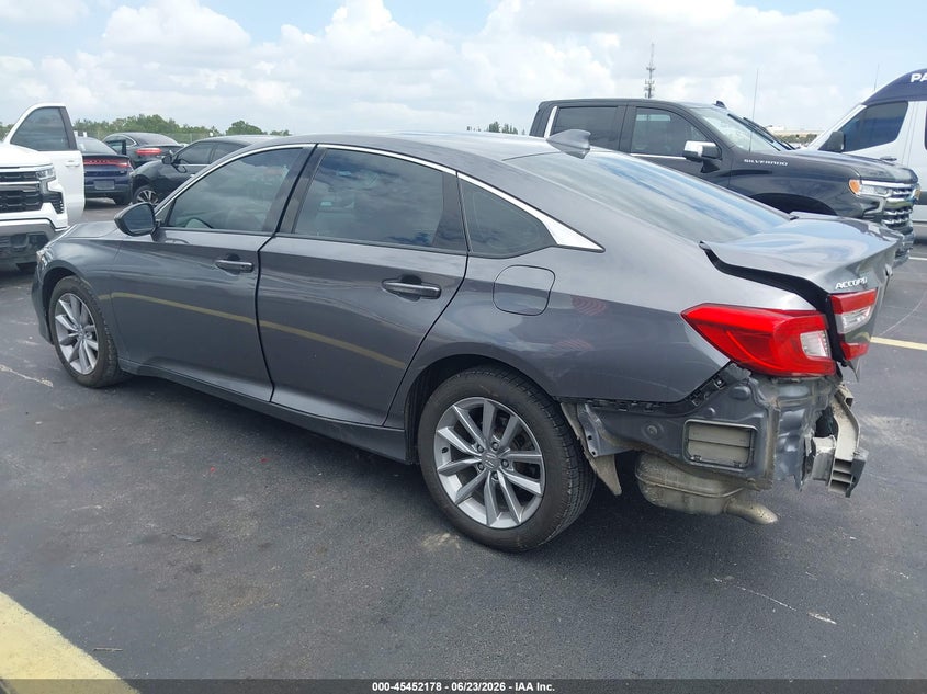 2021 HONDA ACCORD auction photo 3