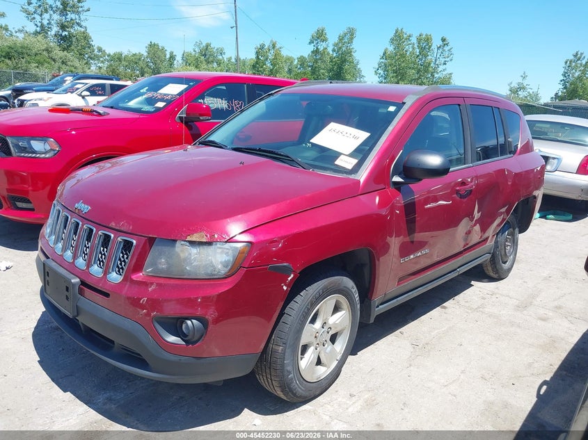 Vin: 1c4njcba2ed666707, lot: 45950342, jeep compass sport 20142