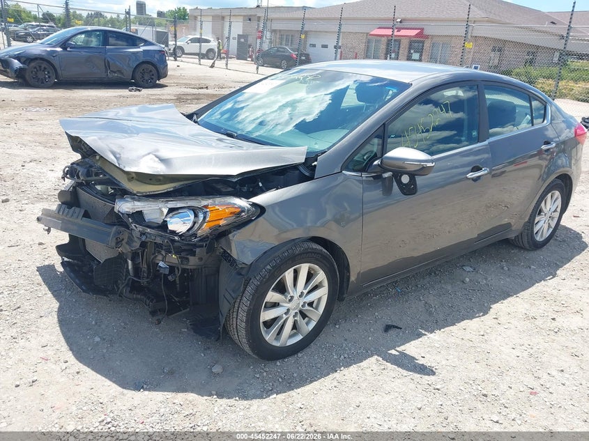 2014 Kia Forte Ex KNAFX4A87E5115381 photo 1