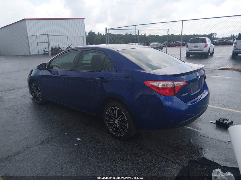 2016 TOYOTA COROLLA auction photo 3